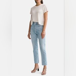 AGOLDE | Riley High Rise Straight Crop | Sz 30| High Waist, High Rise, Mom Jeans